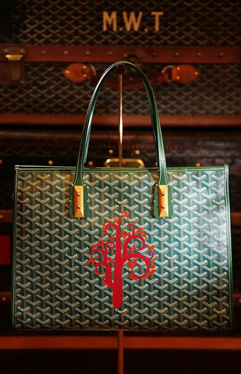 paint on goyard|goyard monogram.